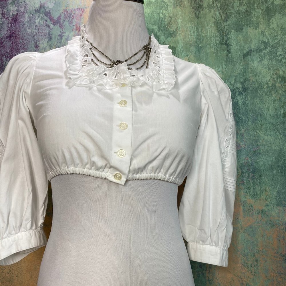 📌 Authentic traditional high-quality Bavarian Dirndl with Blouse and Apron - Picture 6 of 15